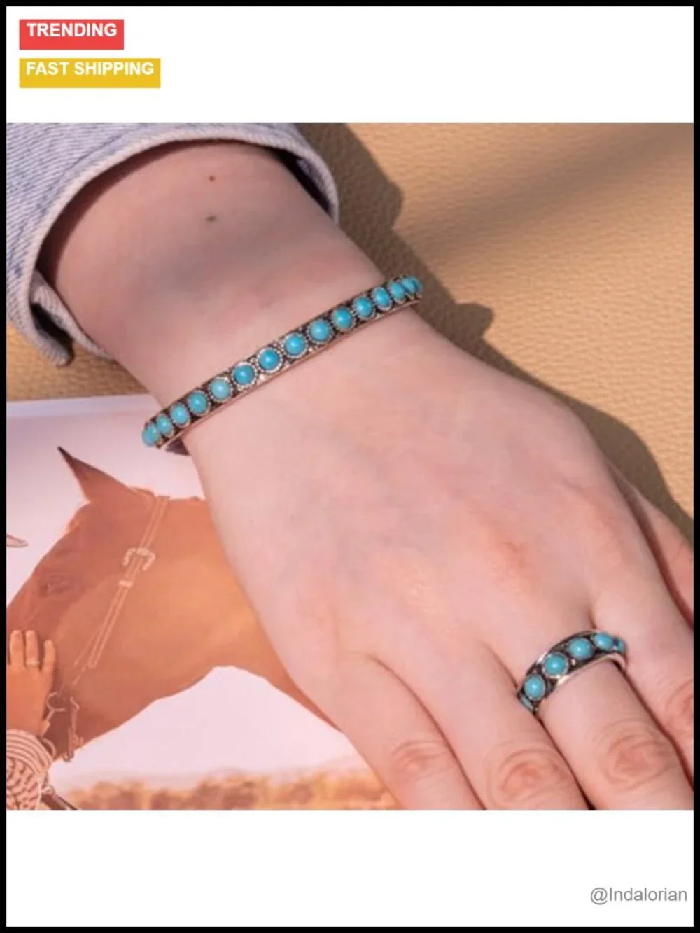 N/A friendly turquoise gift